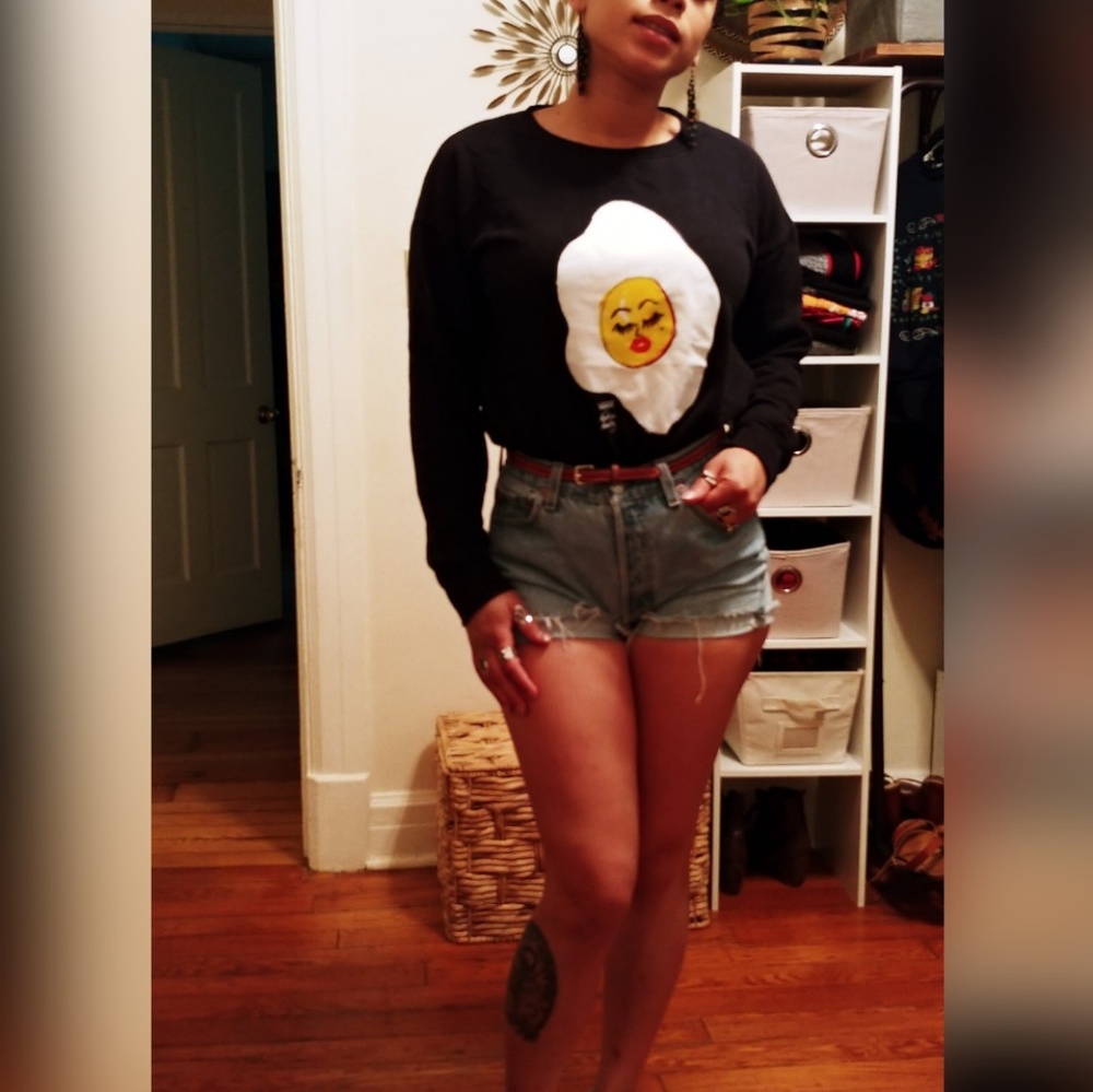 Vans sunny side up sweater